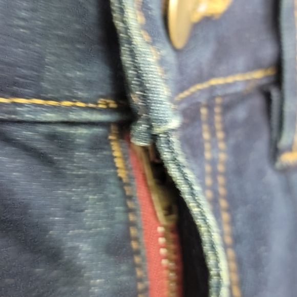 5.11 Tactical Defender Flex Straight Dark Wash Denim Blue Jeans Sz 32x34 NEW - Picture 4 of 12